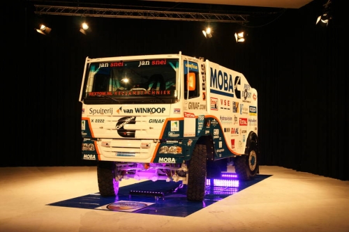 Jack Plooij presenteert line-up GINAF Rally Power voor Dakar Rally 2014